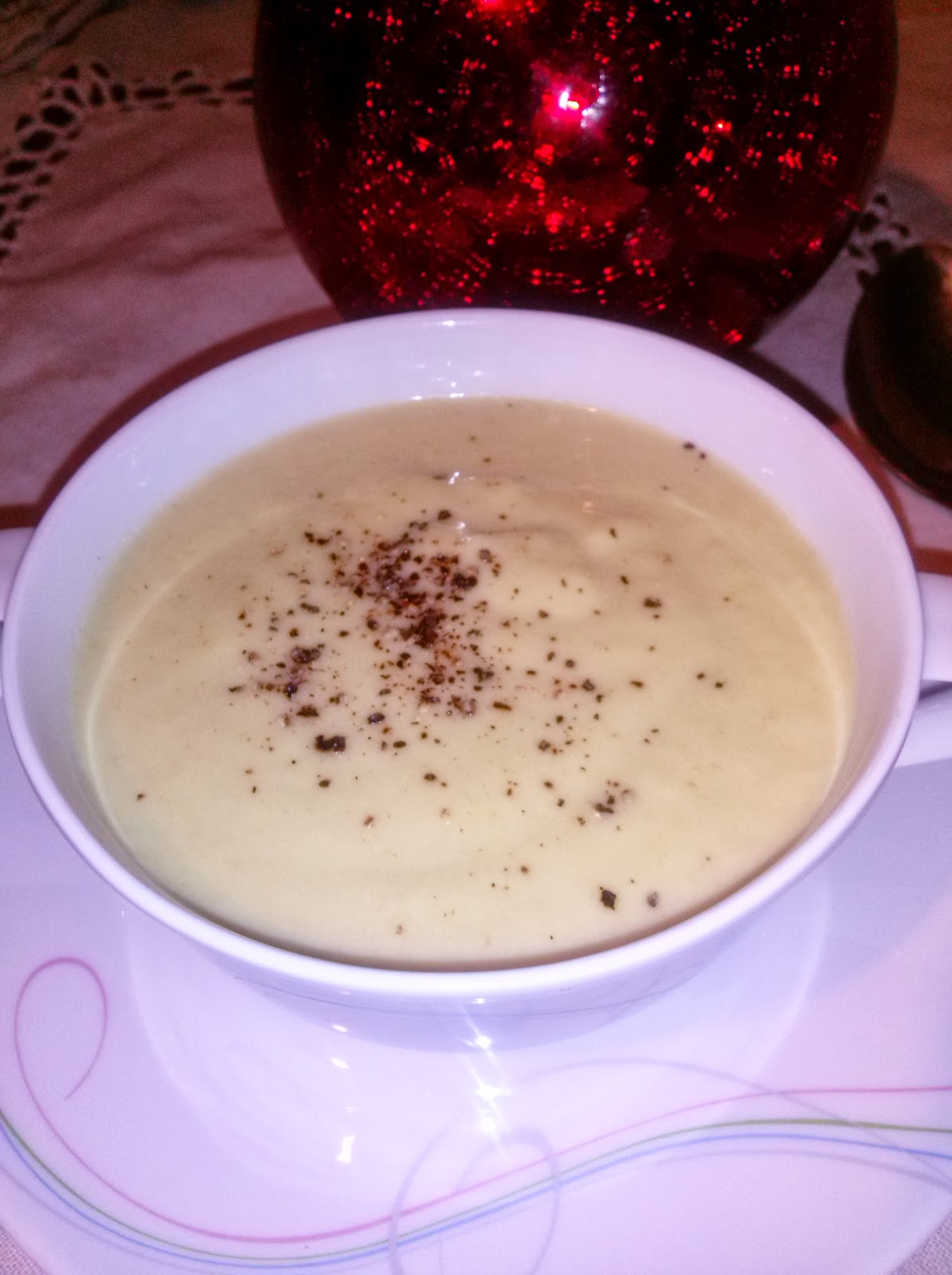 Crema De Puerros A Los Dos Quesos