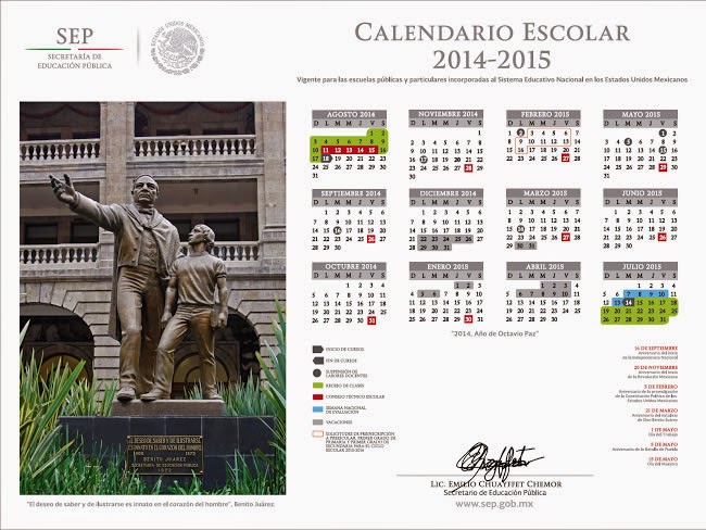 Calendario Escolar