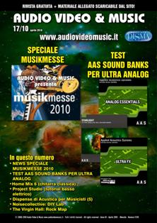 Audio Video & Music 17 - Aprile 2010 | TRUE PDF | Mensile | Professionisti | Audio Recording | Software | Hardware