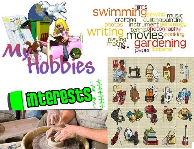 
hobbies examples in cv