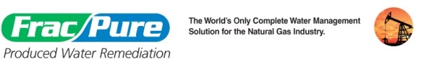 FracPure aka Frac Pure : Water Remediation for Marcellus Shale Fracking Operations
