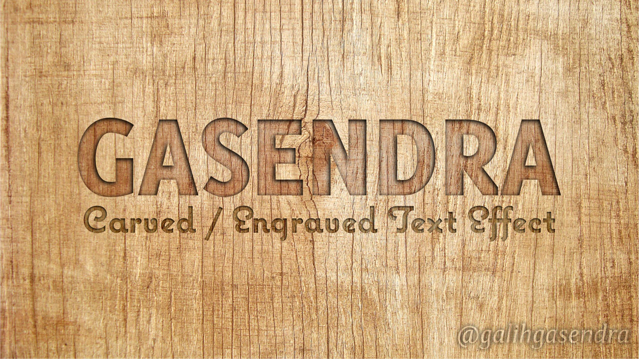 engraved letters