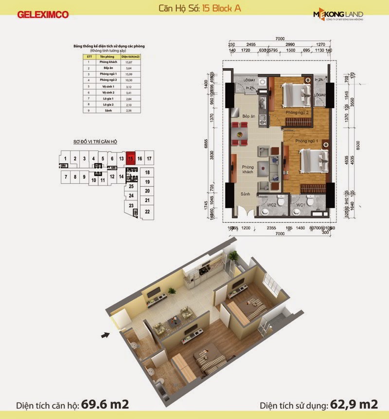 căn hộ số 15A căn hộ số 15A