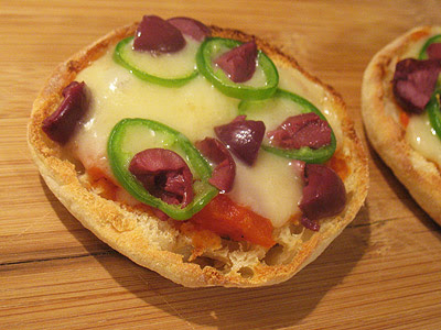 english muffin mini pizzas