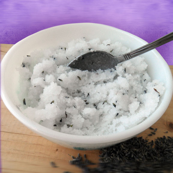 Paula Parrish Lavender Sea Salt Scrub DIY