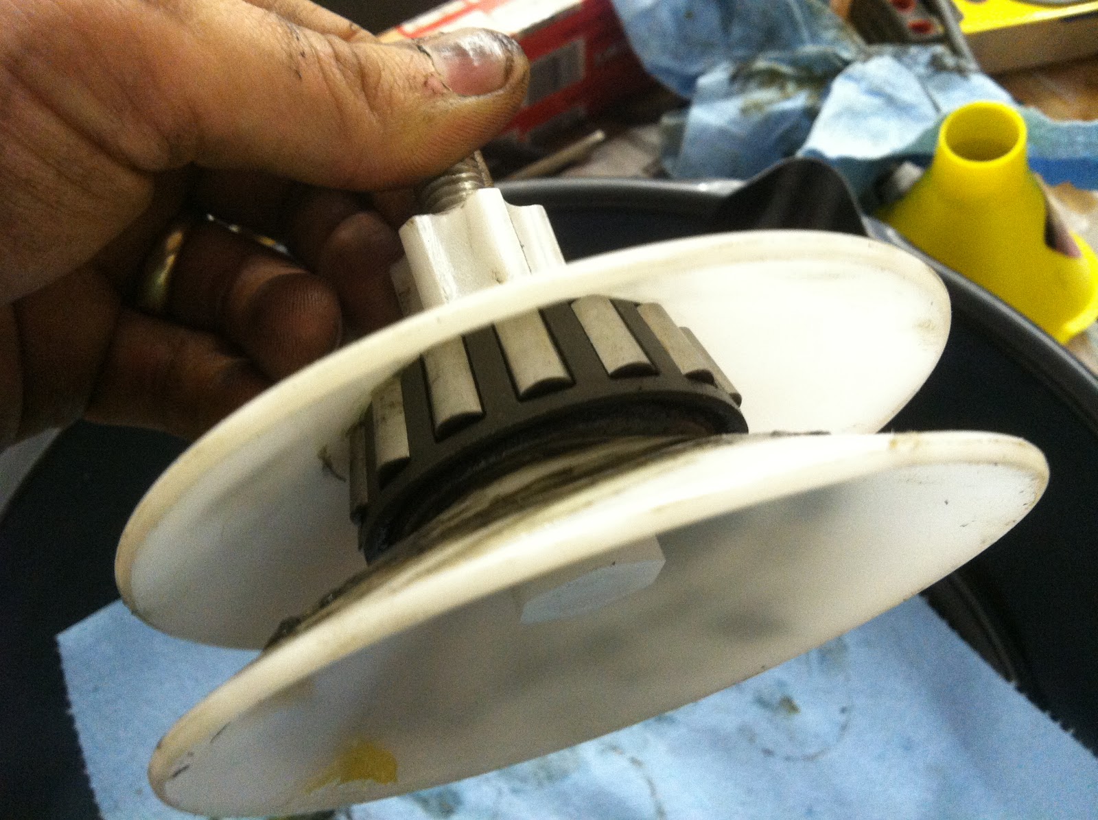 Vintage Trailer Restoration How to pack trailer bearings