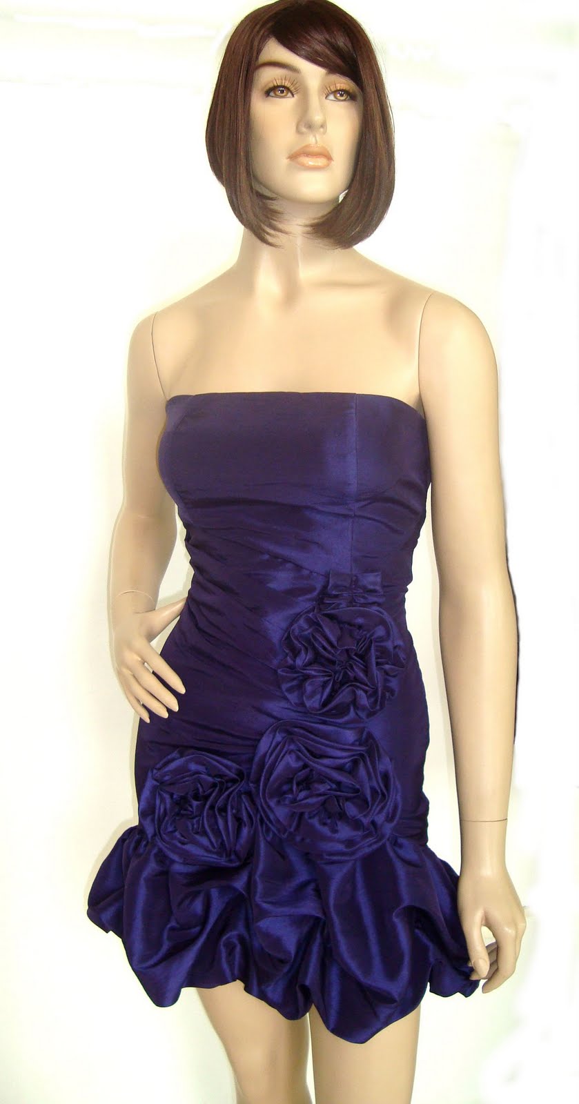 vestidos roxos curtos