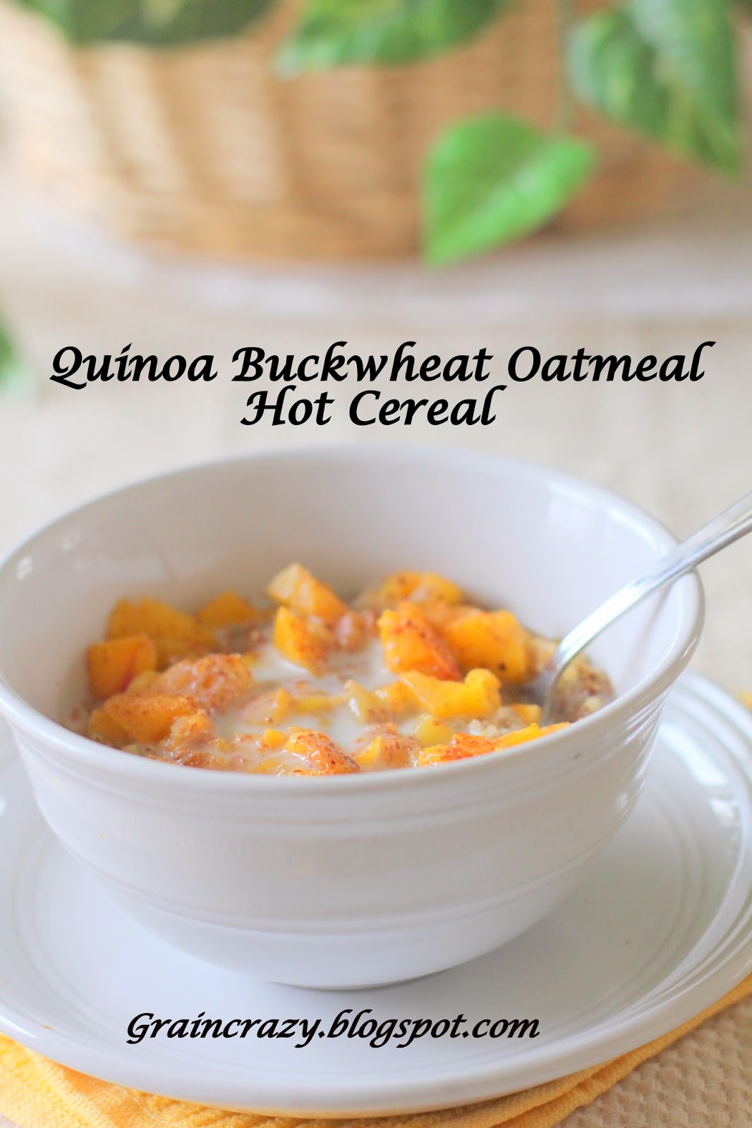Grain Crazy Quinoa Buckwheat Oatmeal Hot Cereal