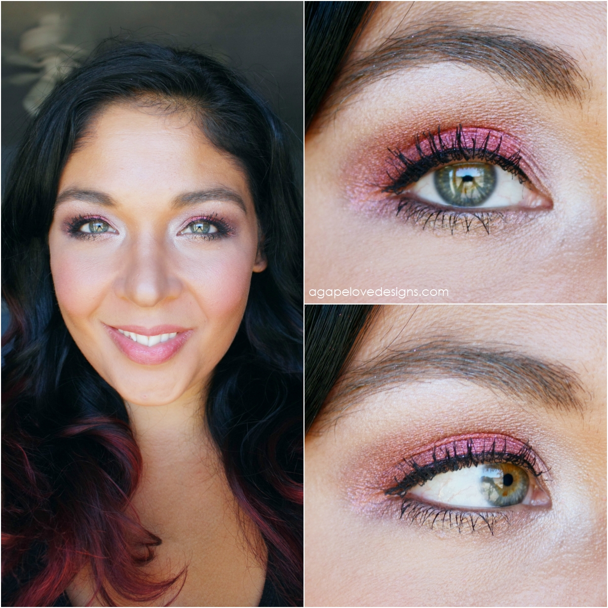 How to eyeshadow red wear photo How to eyeshadow red wear fotos