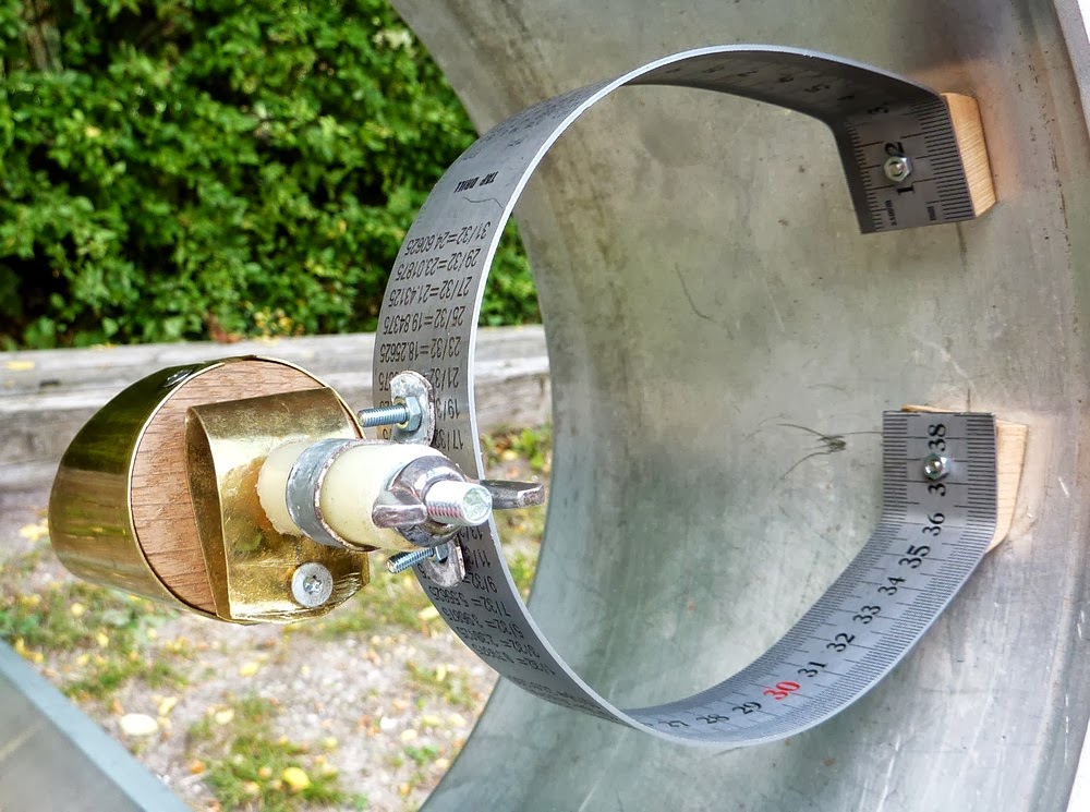 Fullerscopes Telescope Mountings 10" f/8 Curved vane spider Failed.