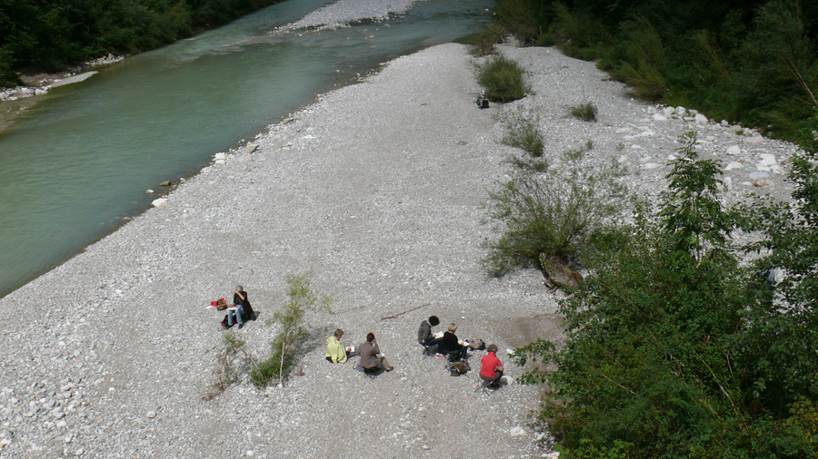 Malerei Beate Fahrnlander Sommerakademie In Bad Reichenhall