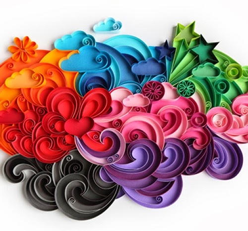 13-Quilling Portraits Russian Yulia Brodskaya Advertising -www-designstack-co