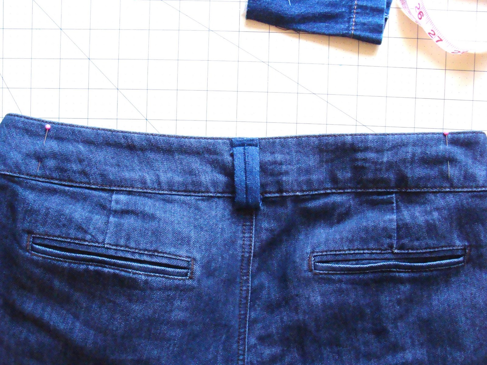 Sewing Jeans Belt Loops the Easy Way - The Last Stitch