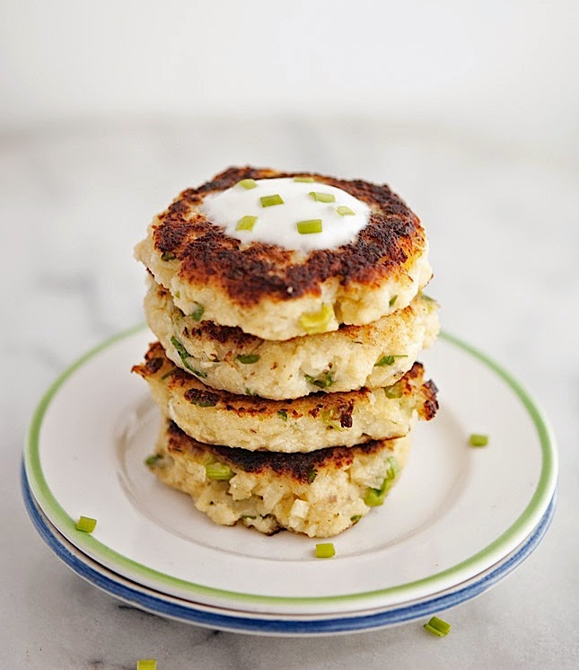 The Iron You Parmesan Cauliflower Fritters (Low Carb & GlutenFree)