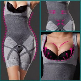 BAMBOO CHARCOAL BODY SHAPER (SLIMMING SUIT)