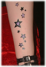 shooting star tattoo design. 2011 Shooting Star Tattoo