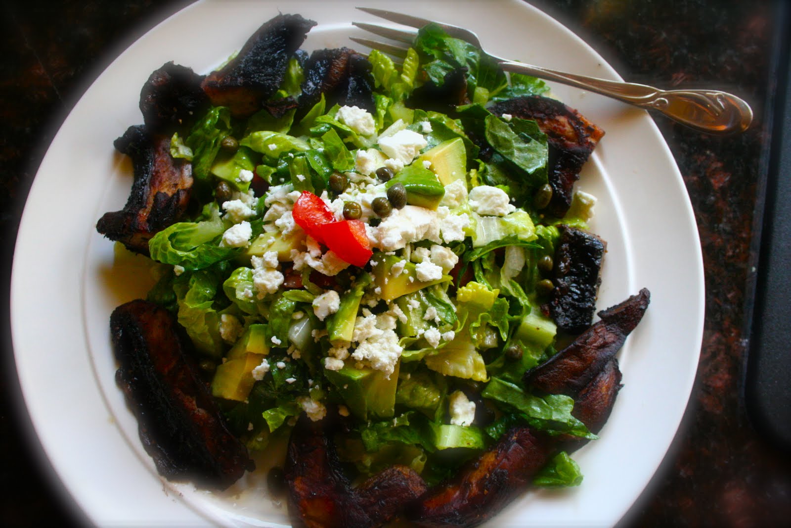 The French Skinny Experiment Portobello Mushroom Salad