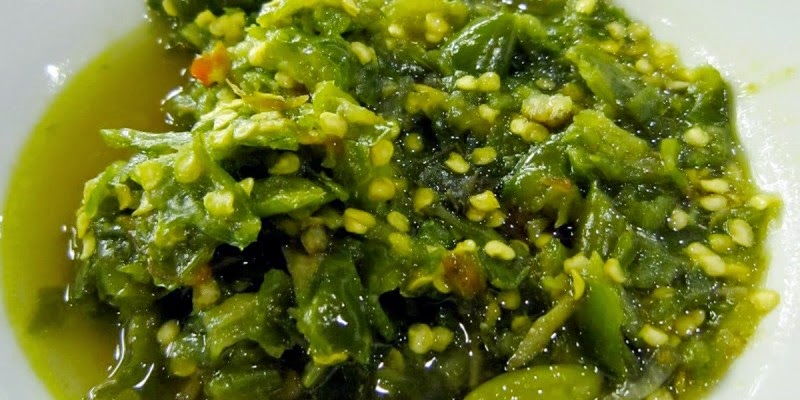 Resep sambal balado cabe hijau Resep sambal balado cabe hijau