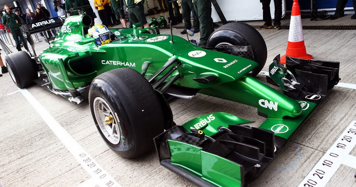 2014 CARS CATERHAM DEBUT CT05 GOOD STARTING POINT