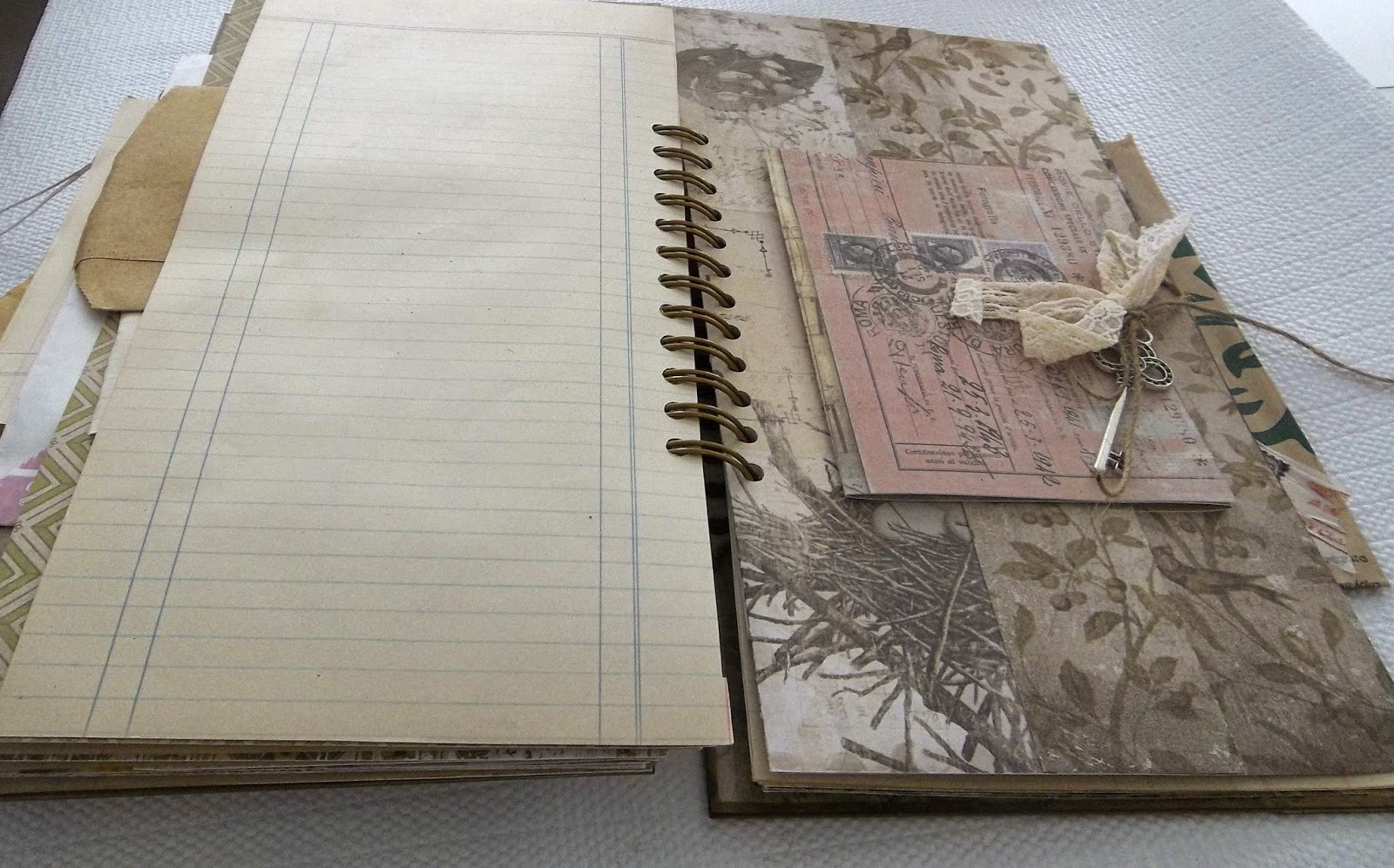 Creative Cafe' Wallflower Junk Journal