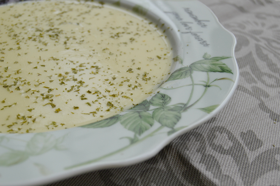 Potage Parmentier {crema de puerros} No sin mi taper