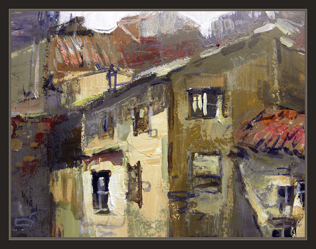 PINTURA-TARRAGONA-PRADES-CASAS-HISTORIA-CUADROS-PINTOR-ERNEST DESCALS-