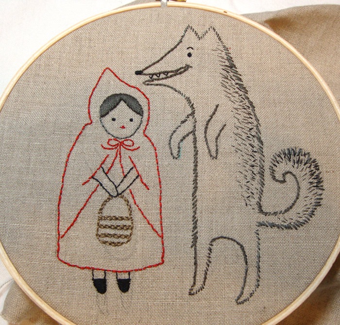 Denise Loves Art Make A fun and Easy Hand Embroidery Wall Hanging