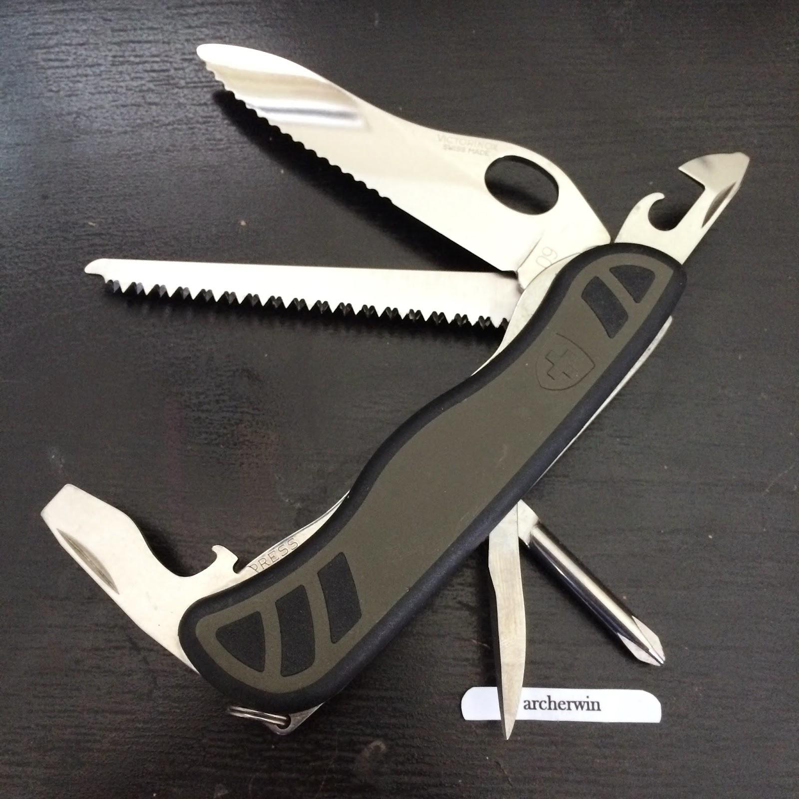 archerwin's Swiss Army Knives COLLECTION Victorinox Soldier's Knife