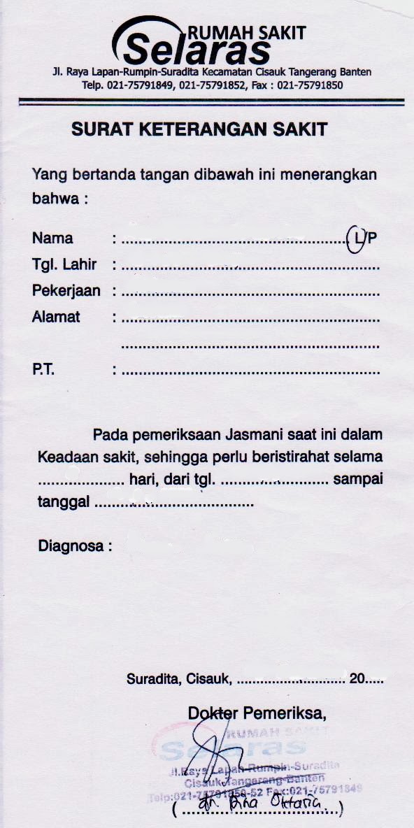 Kumpulan Contoh Surat Dan Proposal