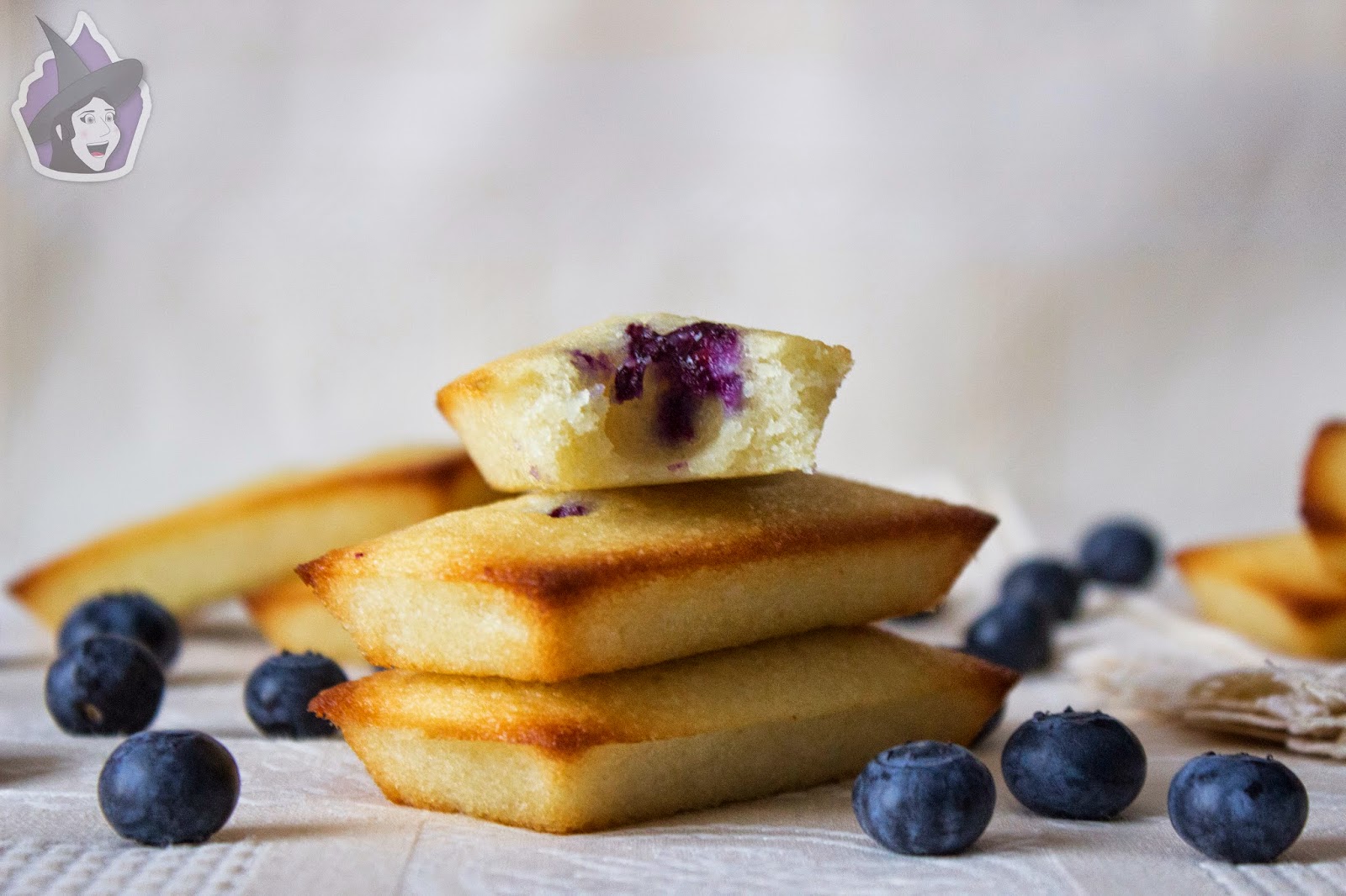 Financiers De Arándanos 
