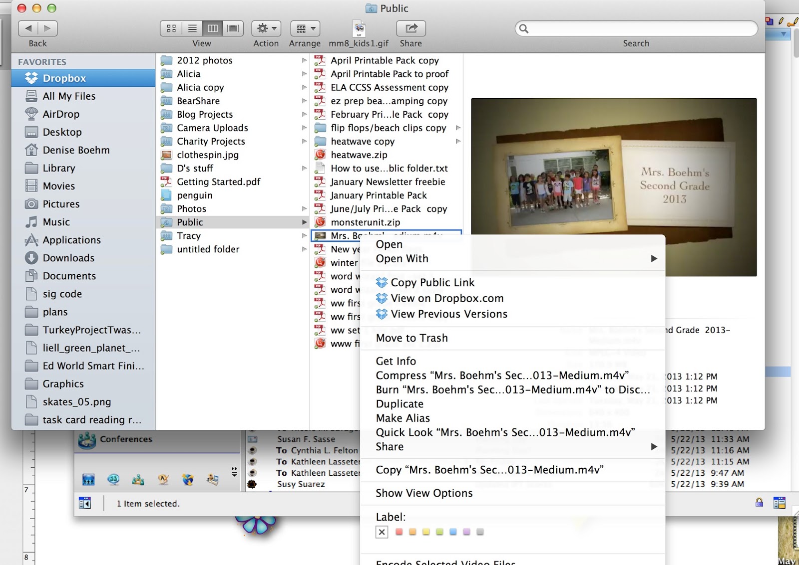 Make and Share Slideshows using iPhoto and Dropbox Sunny Days in