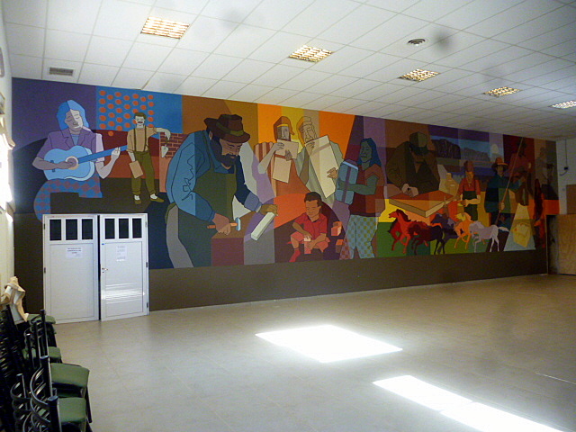Mural Centro Cultural Santa Clara