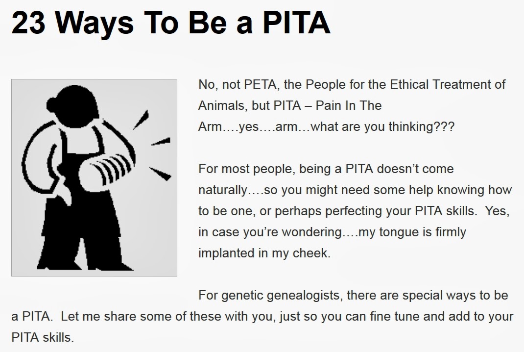 http://dna-explained.com/2014/03/16/23-ways-to-be-a-pita/
