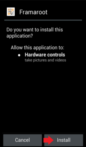 Install Framaroot Android