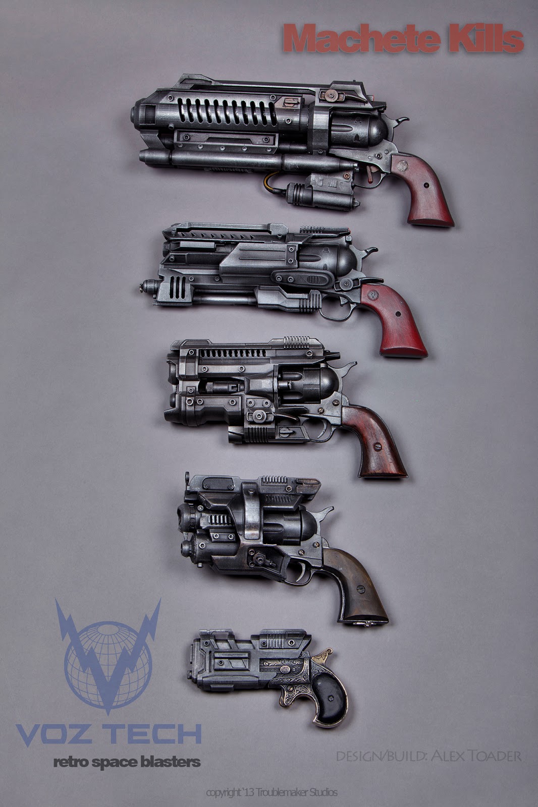 alex toader art Machete Kills ( art and props )