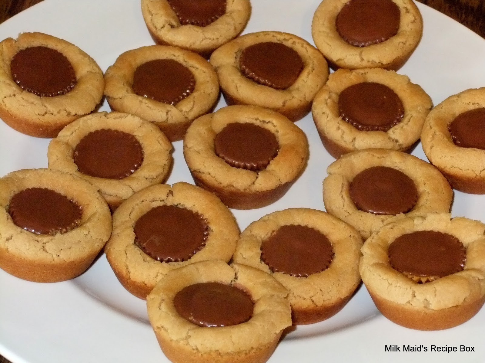 Milkmaid's Recipe Box Peanut Butter "Muffin Tin" Cookies