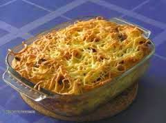 Resep Praktis dan mudah membuat kue makaroni schotel panggang