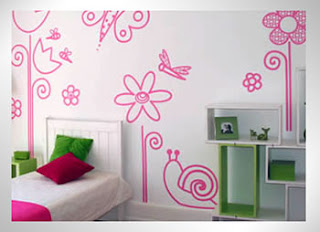 decoração quarto de rosa