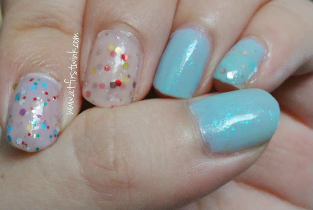 Tony Moly glitter yogurt nails