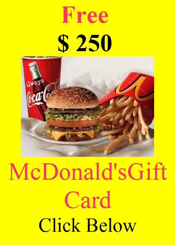 McDonald's Vouchers