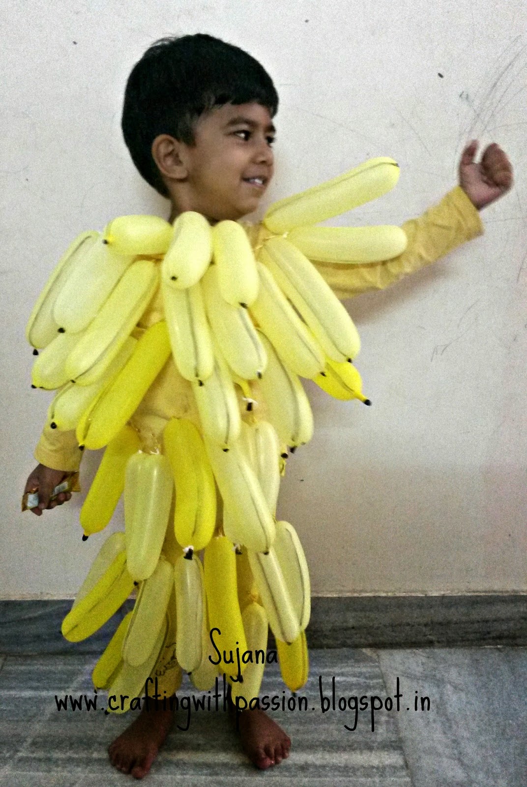 Crafting With Pion Bunch Of Bananas Fancy Dress Costume Bunch Of Bananas Fancy Dress Costume