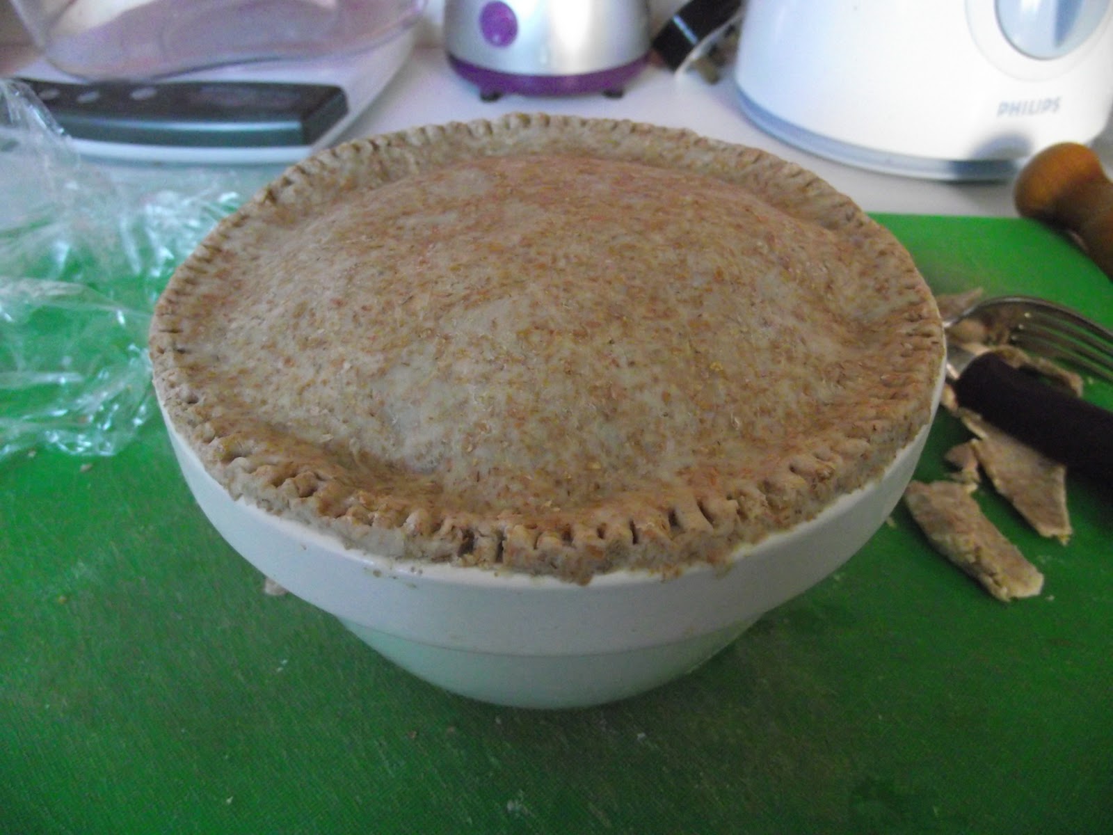 Rocket and Roses Vegan Kitchen Savoury Suet Pudding