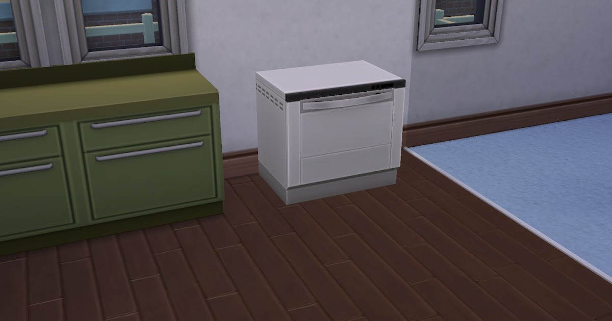 My Sims 4 Blog Standalone Dishwasher by g1g2 MTS