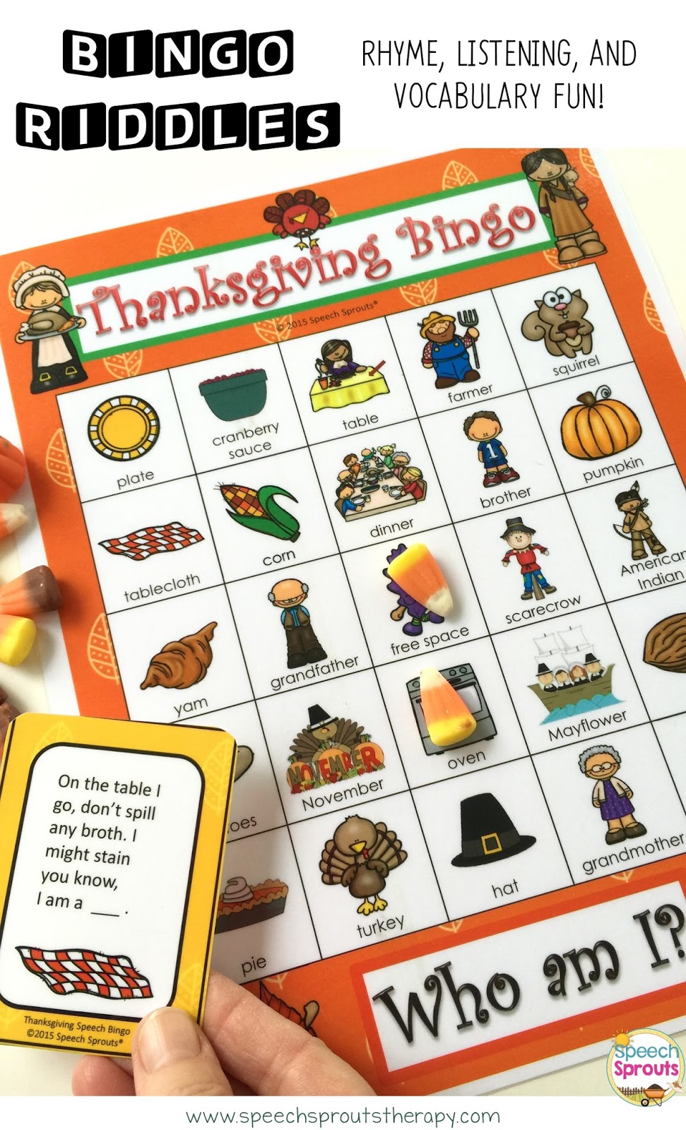 Speech Sprouts 4 Great Thanksgiving Speech Therapy Activities You Won't Want to Miss!