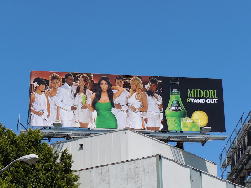 Kim Kardashian Midori billboard