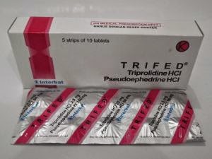 TRIFED Tablet, Sirup (Pseudoefedrin HCl, Triprolidin HCl) TRIFED Tablet, Sirup (Pseudoefedrin HCl, Triprolidin HCl)