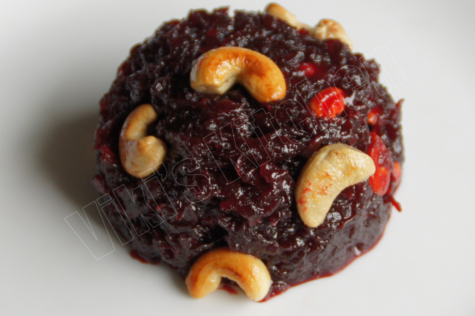 Viki 's Kitchen Beetroot Halwa