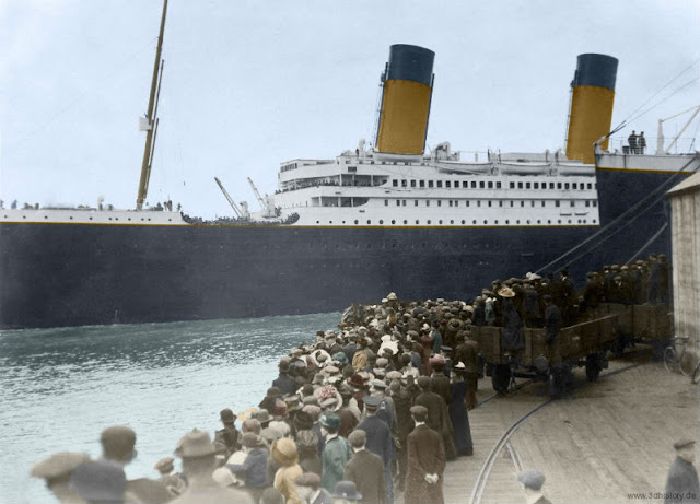 Titanic color fotos