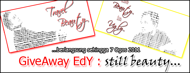 giveaway edy:still beauty
