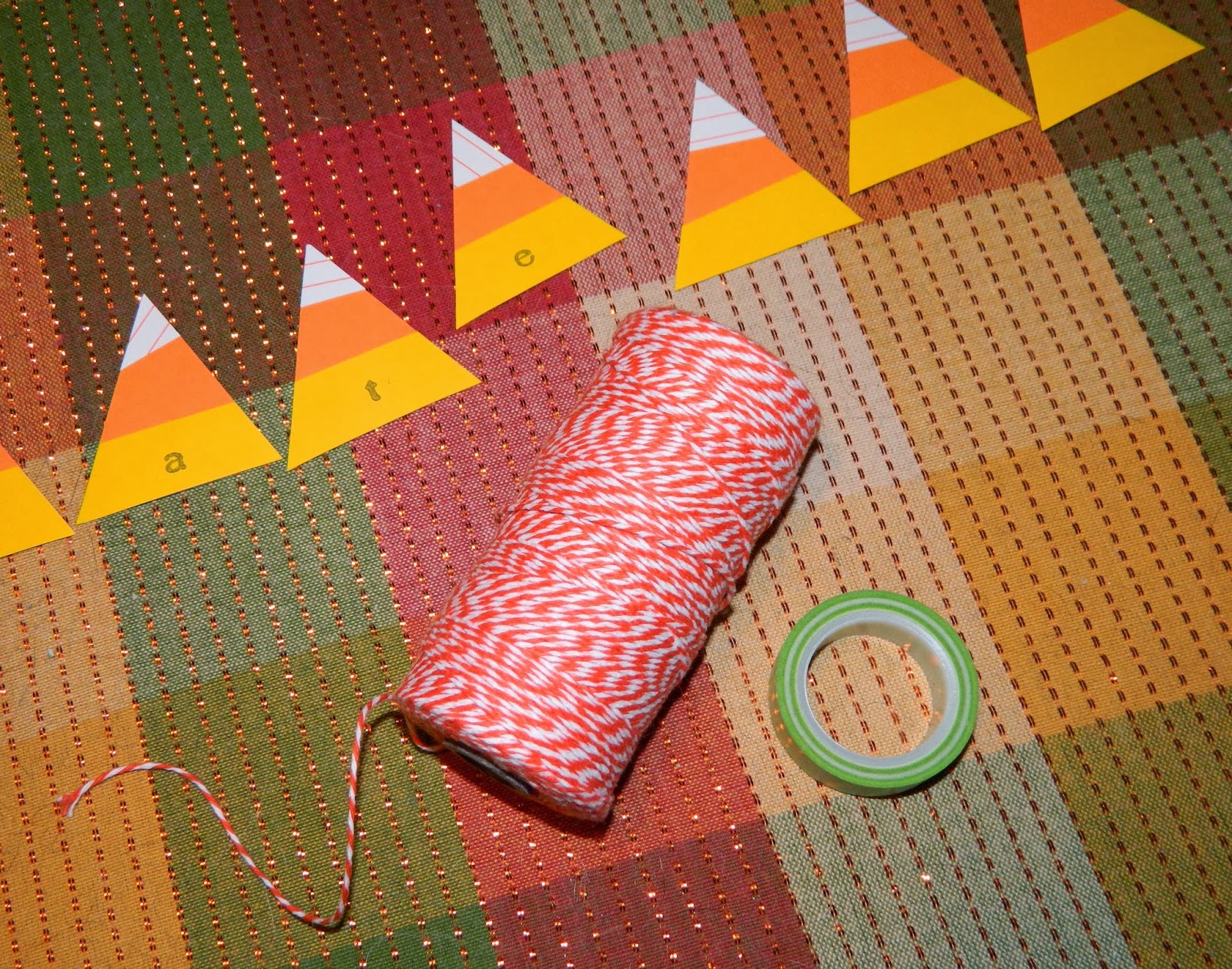 PolkaDotty Place Candy Corn Garland